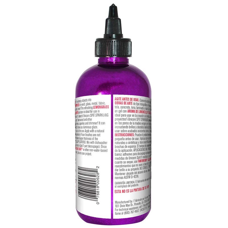 Unicorn Spit Gel Stain and Glaze 5776002 Sparkling Violet Vulture 8.0 Fl Oz - Image 1